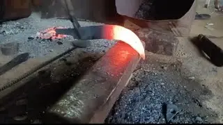 Katari churi making process from tractor haal . #diy #forging 