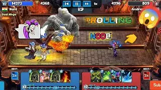 Trolling Noob 🤣 || Castle Crush