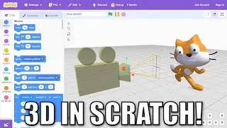 I Used The 3D Version of Scratch