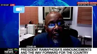 SA lockdown Level 2: Political Analyst Levy Ndou and Dr. Kgosi Letlape analysis