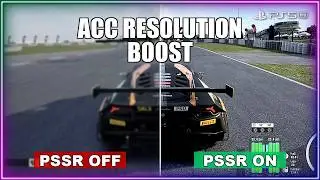 Assetto Corsa Competizione on PS5 Pro: PSSR Makes it Look Like a Remaster?