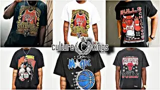 Распаковка Culture King | Винтаж | Примерка футболки Mitchell & Ness | Simply Kourtleen