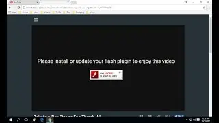 How to Fix &ldquo;Install or Update Flash&rdquo; Error (Video Not Playing)