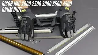 Замена барабана Ricoh IMC2000 2500 3000 3500 4500