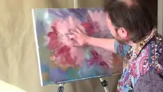 Игорь Сахаров  Уроки живописи  Пишем пионы