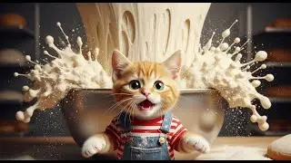 Kitten Mishap! From Failure to Heroes: The Great Yeast Catastrophe of Milo and Nino.