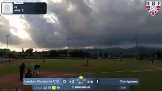 London Monarchs U18 vs Cervignano (2025.10.17)