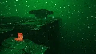 Space Ambient Music &mdash; Sci‑Fi Snow Night | Deep Focus, No Drums, No Talking | 3 Hours | 4K