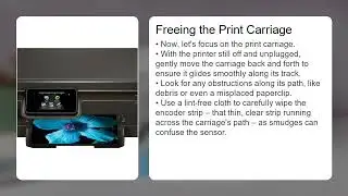 HP Printer Error Code 0x6100004a &ndash; Paper Jam or Carriage Jam Fix