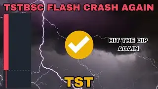 TST COIN FLASH CRASH AGAIN IN AUGUST 2025‼️ TEST COIN HIT THE DIP AGAIN‼️ SAD TRUTH FOR TSTBSC