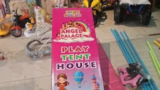 Assembling installation of Kids Tent House | bacchon ka tent house Kaise banaen Ghar per | kids Tent