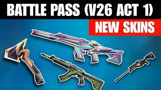New V26 Act 1 Battle Pass Skins in Valorant