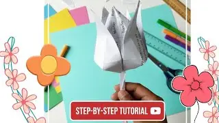 🌸 Lotus Craft | Easy Art & Craft for Beginners 