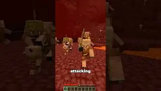 Nether Mobs are ACTUALLY too easy!? 💀 #minecraft