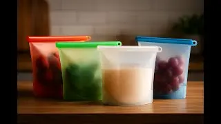 Eco-Friendly Silicone Food Storage Bags - Save Money & Fight Plastic Waste!