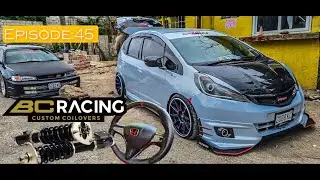 DIY Honda Fit RS Steering Wheel Cover | Creating Custom Door Sills | Episode: 45
