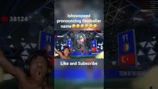 IShowSpeed Pronouncing Footballer Name *K&Ouml;K&Ccedil;&Uuml;*🤣🤣🤣💀💀💀 #ishowspeedshorts #ishowspeed #football