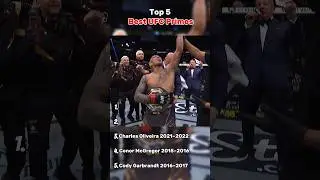 Top 5 Best UFC Primes #ufc #mma #ranking #ufcedit #mmashorts #reels #fyp #top5