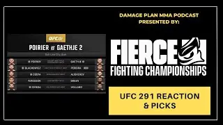 UFC 291 REACTION AND PICKS