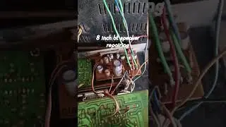 8 inch BT speaker repairing #tonebender #trussrod #fenderamps #fenderoffsets