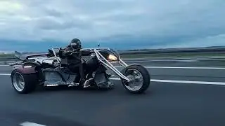 Kaszpir Trike V8 Grey Reaper и музыка для бунтарей, байкеров, королей дорог. Southern Rock Ride.