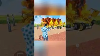 Destroy golden thars update indian theft auto simulator 😡 #3 #shorts #gaming