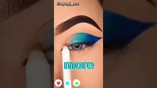 blue shimmer 💙#makeup #eyemakeuptutorial #eyemakeup&nbsp;   #muaworld #muasfeaturing  #makeupoftheday