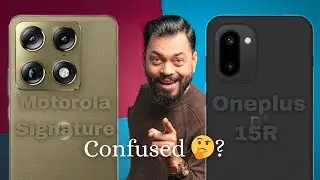 Motorola Signature Vs OnePlus 15R