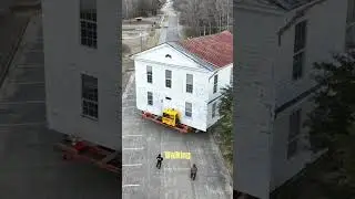 Они перевезли целый дом на грузовике! 😳
