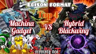 Edison Format Top 4 Locals: Machina Gadget VS Hybrid Blackwing