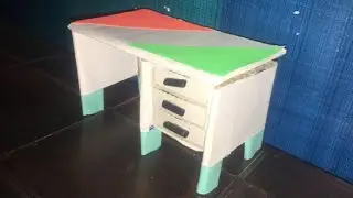 HOW TO MAKE MINI TABLE AT HOME BY PAPER AND CARDBOARD BY||TEAM ARTS