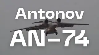 Antonov AN-74 Back In Pie&scaron;ťany | 4k + Air Traffic Control