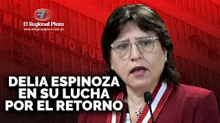 Poder Judicial se pronunciará por caso que originó suspensión de Delia Espinoza