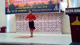 Siriswa ya hegu dance at world Newa organisation conference kathmande march 31 2018
