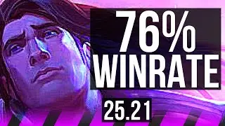TARIC & Yunara vs BLITZCRANK & Kai'Sa (SUP) | 76% winrate, 2/4/22 | EUW Diamond | 25.21