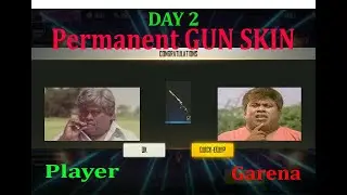 free fire permanent gun skin trick tamil