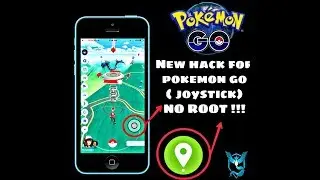 Pokemon go New fake gps(JOYSTICK) NO ROOT REQUIRED.....!!!!!!😱😱😱