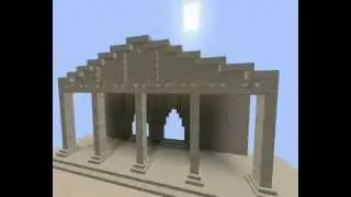 Minecraft Timelapse - Ancient Desert Temple