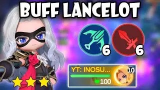BEST STRATEGY IN USING BUFF LANCELOT !! PERFECT GAMEPLAY !! MAGIC CHESS GO GO 