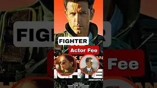 FIGHTER Movie Actor Fee 💰#fighter/ Hrithik Roshan/ Deepika/#shorts #ytshorts #shortsvideo