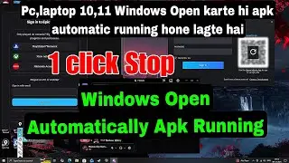 HOW TO CLOSE BACKGROUND RUNNING APPS IN LAPTOP & WINDOWS 10,11|PC OPEN KARTE HI APK RUN HONE LAGTE H