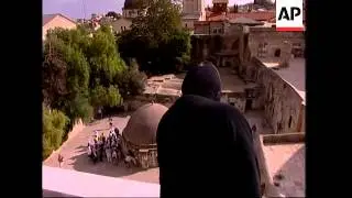 Religious groups in dispute over repairs to Church of Holy Sepulcher