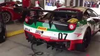 Martin Fuentes Racing Ferrari GT3 Warming Up