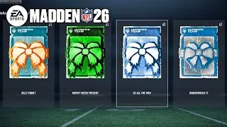 MEGA X-MAS PRESENT OPENING! • 139 🏈 Let's Play Madden NFL 26: Ultimate Team [GERMAN/DEUTSCH]