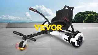 VEVOR Hoverboard Seat Attachment: Ultimate Go-Kart Fun for Kids & Adults!