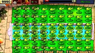 Plant Vs. Zombies : | Puzzle : Last Stand - Pool - 5 Flags Completed | Epsiode 7 | Gameplay 