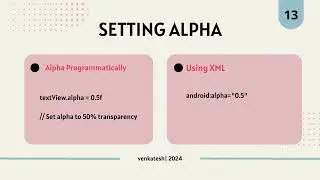 Android Kotlin Tutorial-1 | Android Text View Kotlin | 
