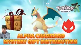 Pok&eacute;mon Legends Z-A Alpha Charizard Mystery Gift Distribution Event 