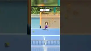 Насколько малы цели в Wii Tennis Training? #wiisports #secret #shorts