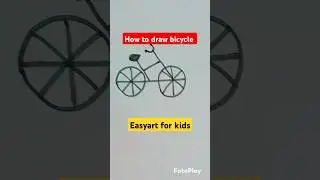 #howtodrawBycycle#drawing#simpledrawing#easyart#art#learingforkids#stepbystep#uniqueideas #ytshorts